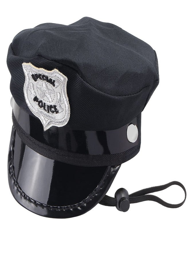 Yewong 2-Piece Pet Police Costume Accessory Set - Dog & Cat Police Hat with Necktie & Dress Up Kit for Halloween & Christmas Cosplay - Image 2